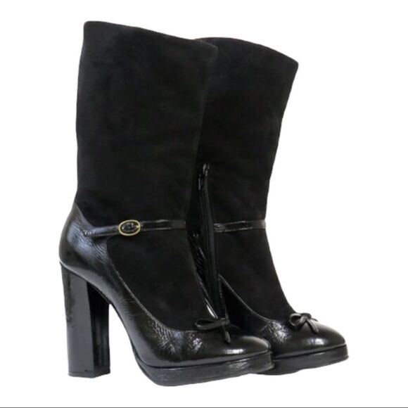 Marc by Marc Jacobs Mary Jane Platform Boots Size 40 - Picture 3 of 12